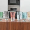 Online Leonardo Lote de 6 vasos de colores 300ml multicolor