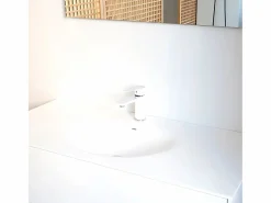 Best Essebagno Lover grifo mezclador cromado para lavabo Blanco