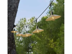 Online Lumisky Luces solares de cadena híbridas 6M VINTY Gris