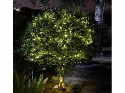 Discount Luci- guirnalda solar - Blanco cálido - 100 LED - 11,9 m Energía Solar