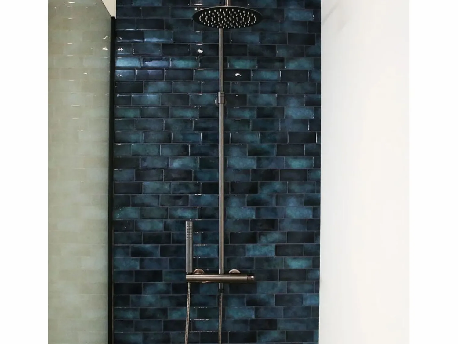 Clearance Essebagno Luisa Columna de ducha mecánica gris metalizado Gris antracita