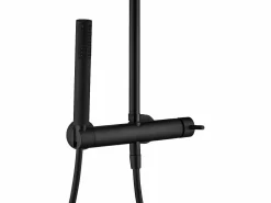 Outlet Essebagno Luisa Columna de ducha mecánica Negro