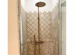 Essebagno Luisa Columna de ducha mecánica cobre cepillado