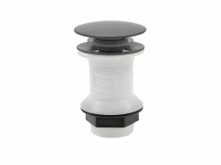Essebagno Luisa mezclador de lavabo alto gris metalizado