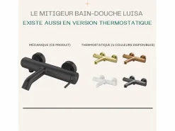 Essebagno Luisa Mezclador mecánico de bañera y ducha