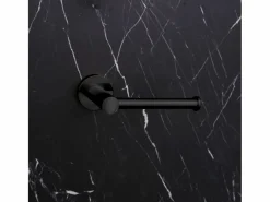 Sale Essebagno Luisa portarrollo WC Negro