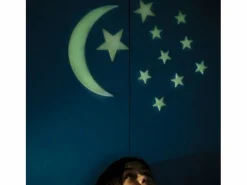 Hot Luna y 12 estrellas fosforescentes 4M Sticker