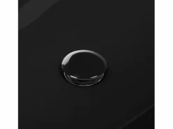 Hot LuxeBath Desagüe universal para lavabo y lavamanos con rebosadero válvula de drenaje Pop Up acero inoxidable brillante 1 1/4 Pulgadas Negro