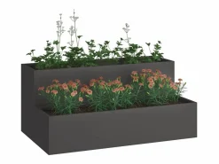 Maceta para Jardín | Jardinera | Macetero 100 x 60 x 45 cm Acero