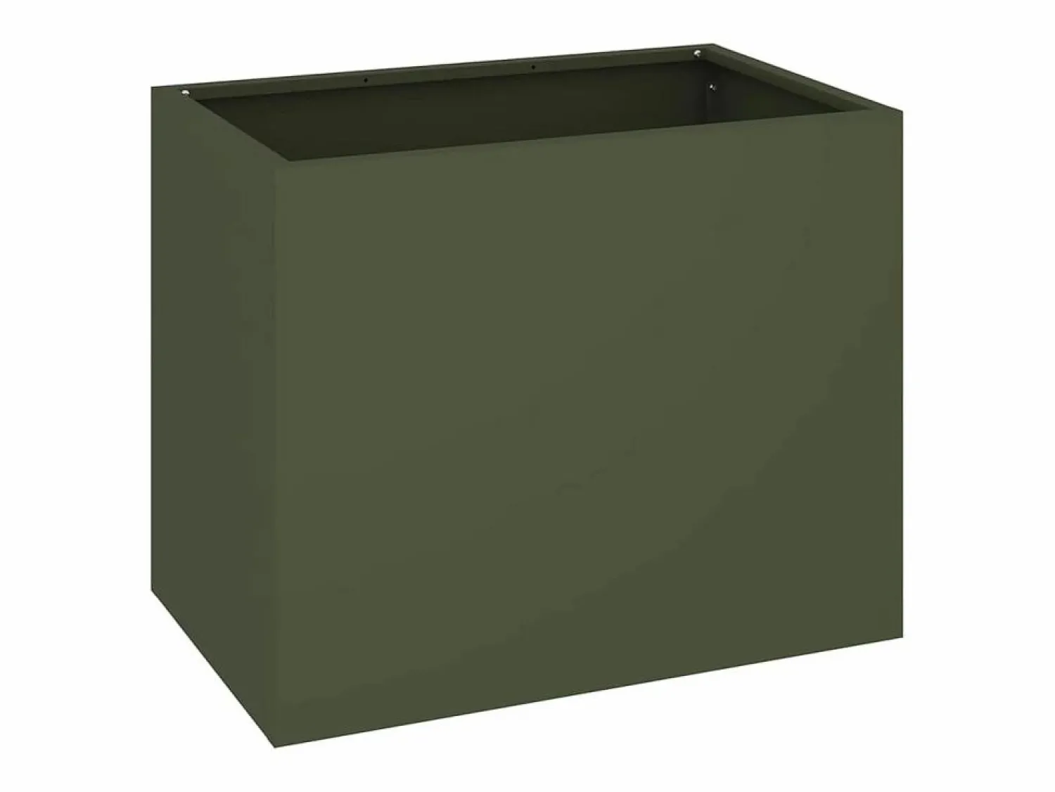 Outlet Maceta para Jardín | Jardinera | Macetero oliva 50 x 32 x 40 cm Verde