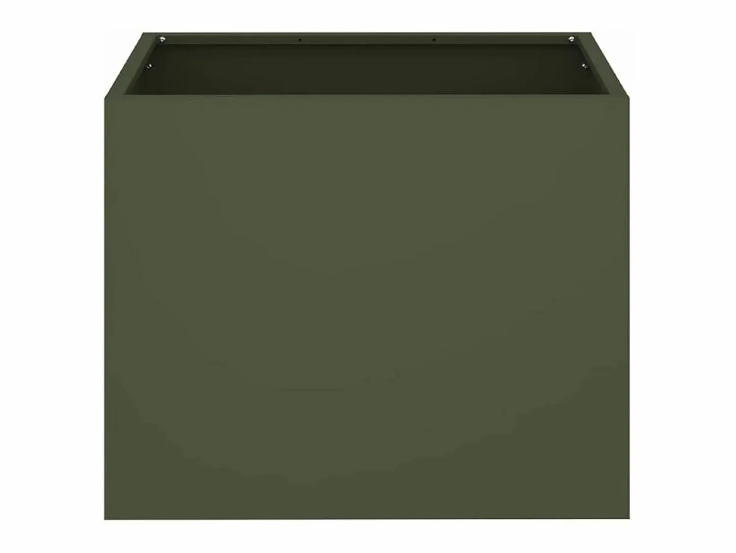 Outlet Maceta para Jardín | Jardinera | Macetero oliva 50 x 32 x 40 cm Verde