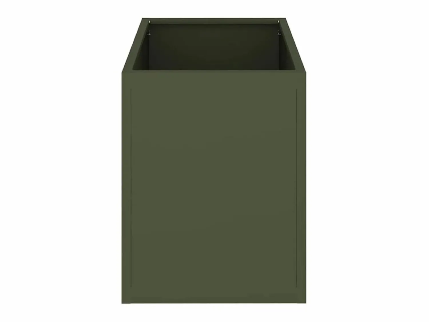 Outlet Maceta para Jardín | Jardinera | Macetero oliva 50 x 32 x 40 cm Verde