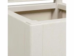 Hot Maceta para Jardín | Jardinera | Macetero 36 x 36 x 140 cm Polipropileno Blanco