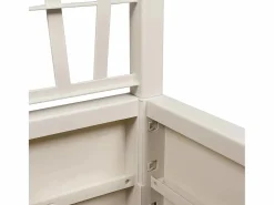 Hot Maceta para Jardín | Jardinera | Macetero 36 x 36 x 140 cm Polipropileno Blanco