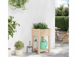Maceta para Jardín | Jardinera | Macetero con estante 45 x 45 x 76.5 cm Jardinera