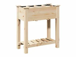 Maceta para Jardín | Jardinera | Macetero con estante 71 x 37 x 76.5 cm