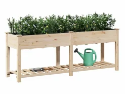 Sale Maceta para Jardín | Jardinera | Macetero con estante 203 x 53 x 76.5 cm Jardinera