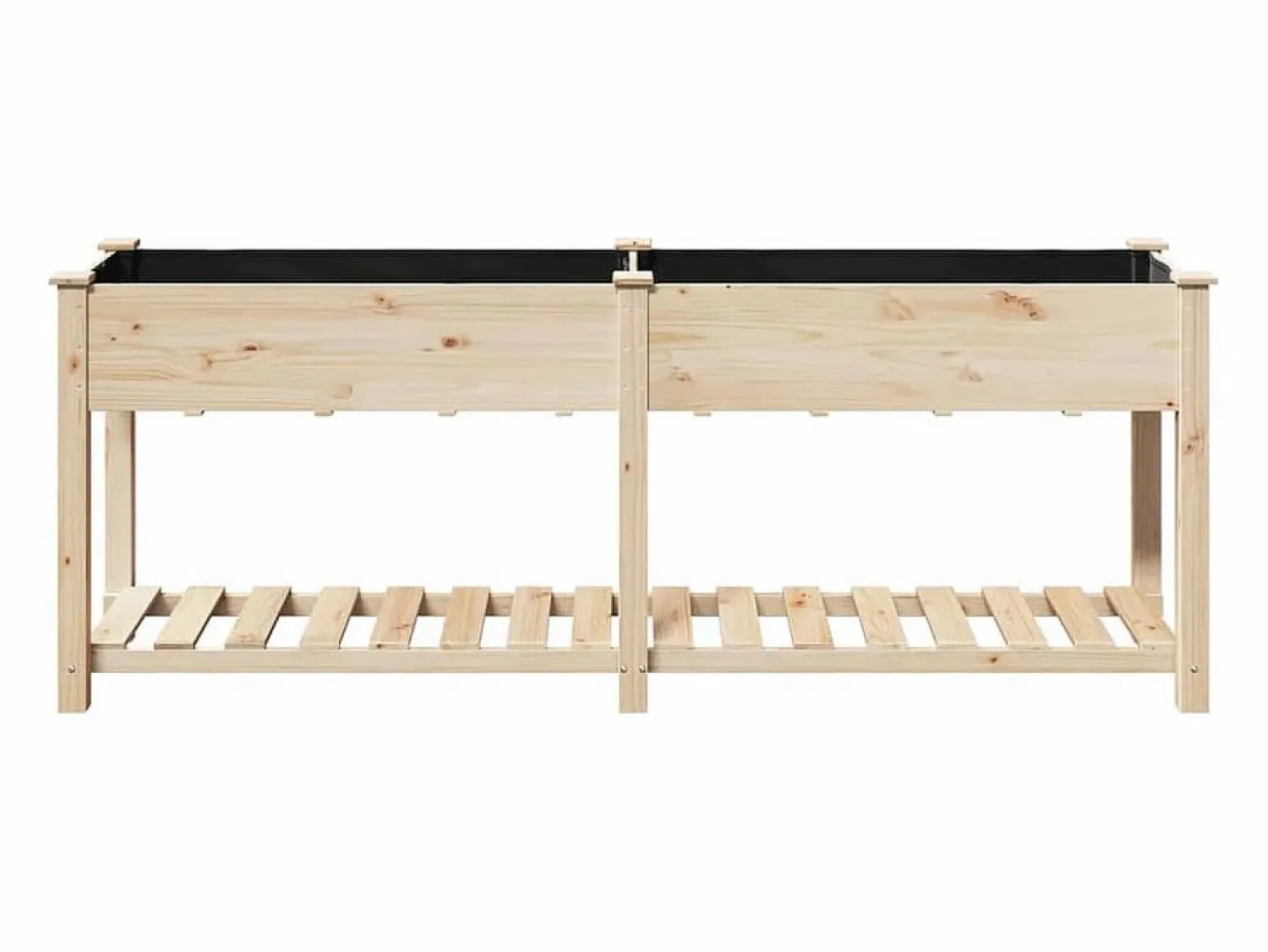 Sale Maceta para Jardín | Jardinera | Macetero con estante 203 x 53 x 76.5 cm Jardinera