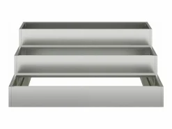 New Maceta para Jardín | Jardinera | Macetero 90 x 90 x 35 cm Acero galvanizado Macetero