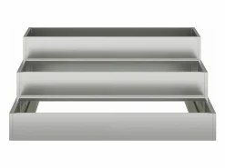 New Maceta para Jardín | Jardinera | Macetero 90 x 90 x 35 cm Acero galvanizado Macetero