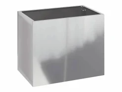 Maceta para Jardín | Jardinera | Macetero 50 x 32 x 40 cm Acero galvanizado