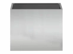 Maceta para Jardín | Jardinera | Macetero 50 x 32 x 40 cm Acero galvanizado