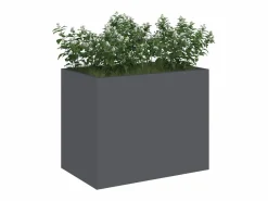 Best Maceta para Jardín | Jardinera | Macetero Antracita Acero laminado en frío Macetero