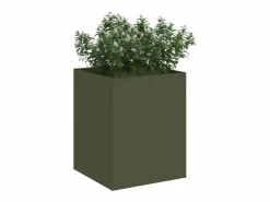 Maceta para Jardín | Jardinera | Macetero oliva 32 x 32 x 40 cm Verde