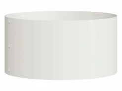 Clearance Maceta para Jardín | Jardinera | Macetero 40 x 40 x 20 cm Acero Blanco