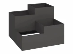 Maceta para Jardín | Jardinera | Macetero 80 x 80 x 60 cm Acero