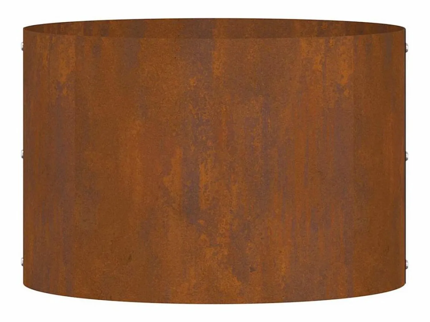 Online Maceta para Jardín | Jardinera | Macetero Marrón 30 x 30 x 20 cm Acero oxidado Macetero
