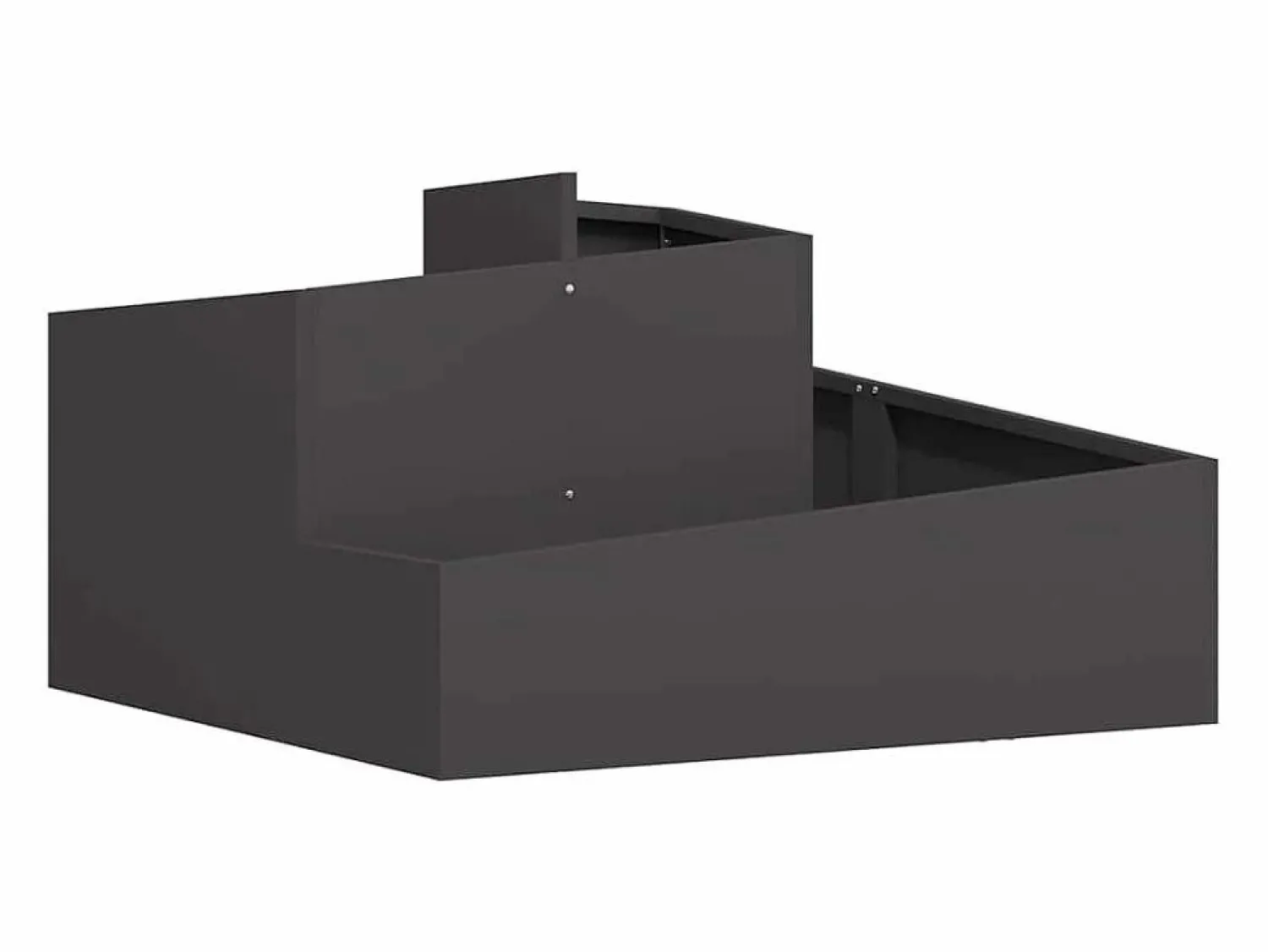 Maceta para Jardín | Jardinera | Macetero 80 x 80 x 50 cm Acero laminado en frío