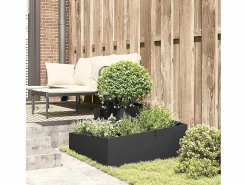 Maceta para Jardín | Jardinera | Macetero 80 x 80 x 50 cm Acero laminado en frío