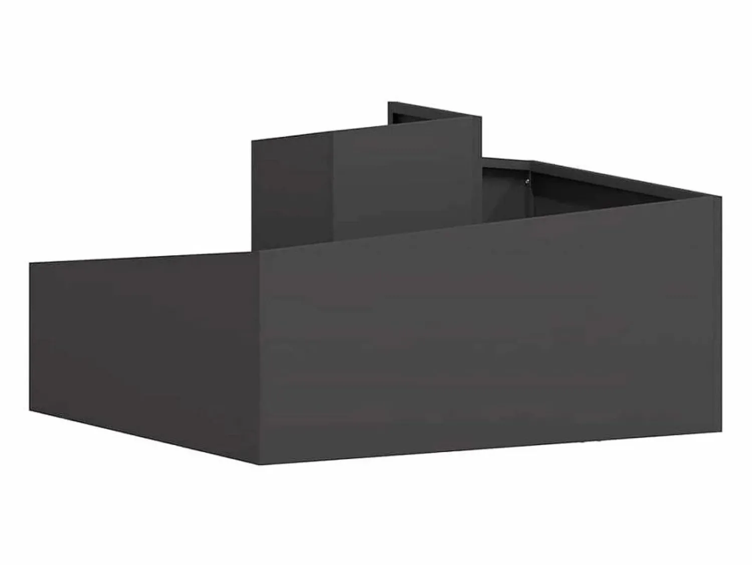 Maceta para Jardín | Jardinera | Macetero 80 x 80 x 50 cm Acero laminado en frío