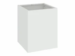 Best Maceta para Jardín | Jardinera | Macetero 32 x 32 x 40 cm Blanco