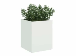 Best Maceta para Jardín | Jardinera | Macetero 32 x 32 x 40 cm Blanco