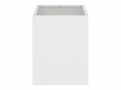Best Maceta para Jardín | Jardinera | Macetero 32 x 32 x 40 cm Blanco
