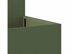 Sale Maceta para Jardín | Jardinera | Macetero oliva 80 x 80 x 48 cm Acero Verde