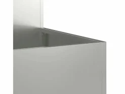Clearance Maceta para Jardín | Jardinera | Macetero 100 x 100 x 48 cm Acero galvanizado Macetero