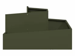 Outlet Maceta para Jardín | Jardinera | Macetero oliva 80 x 80 x 50 cm Verde