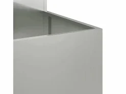Maceta para Jardín | Jardinera | Macetero 100 x 100 x 60 cm Acero galvanizado