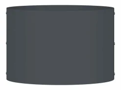 Clearance Maceta para Jardín | Jardinera | Macetero Antracita 30 x 30 x 20 cm Acero Gris