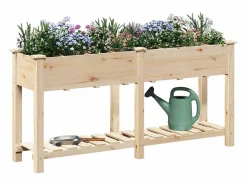 Discount Maceta para Jardín | Jardinera | Macetero con estante 161.5 x 45 x 76.5 cm Jardinera
