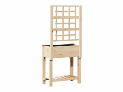Hot Maceta para Jardín | Jardinera | Macetero con estante 71 x 38 x 152 cm Macetero