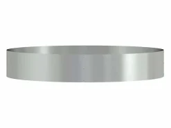 New Maceta para Jardín | Jardinera | Macetero 120 x 120 x 20 cm Acero galvanizado Plateado