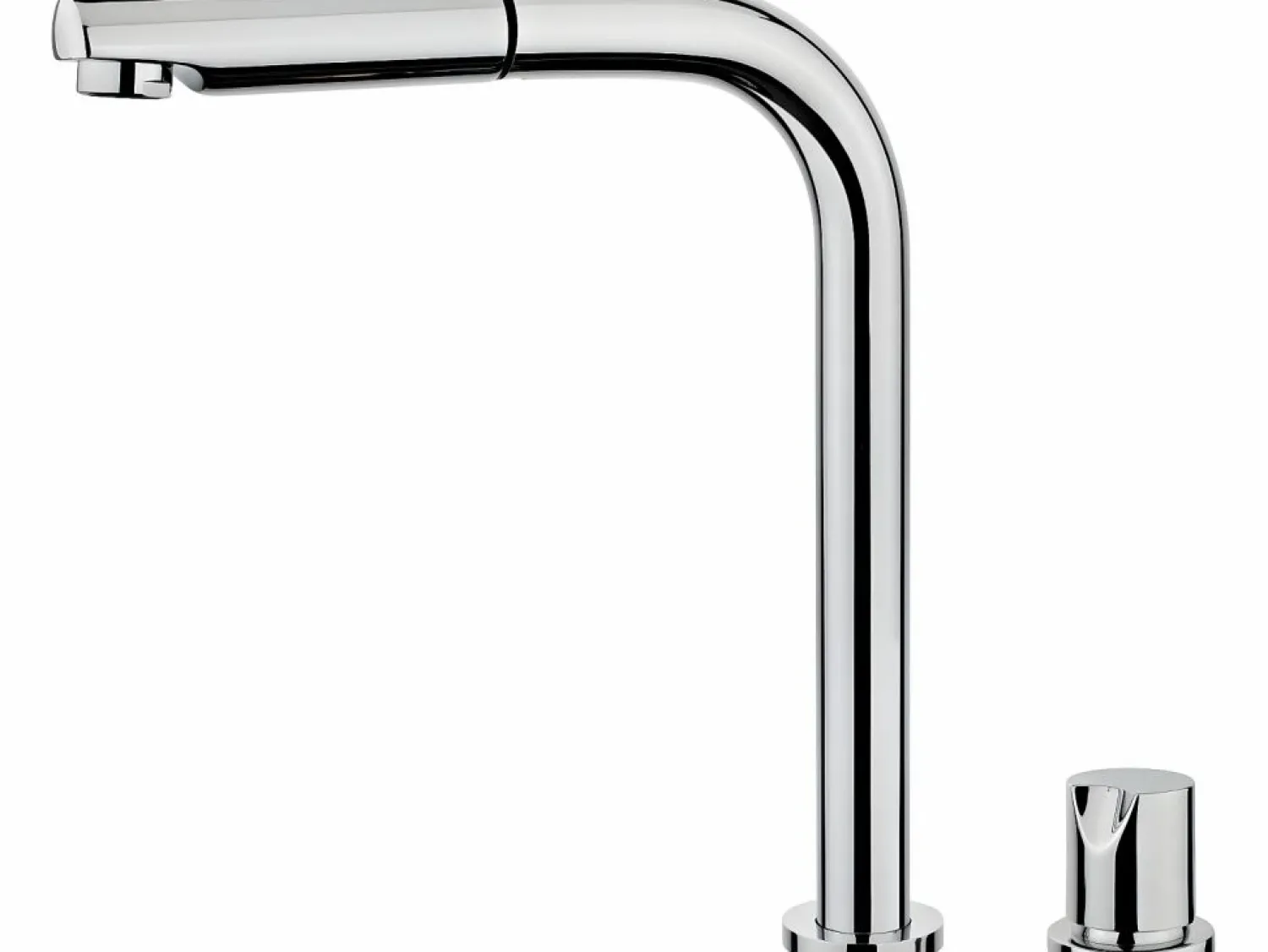 Magic Grifo mezclador fregadero cromado abatible extraíble 2 orificios 'especial ventana Grifo De Cocina
