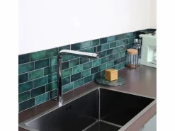 Outlet Essebagno Magic Grifo monomando para fregadero cromado retráctil Plateado