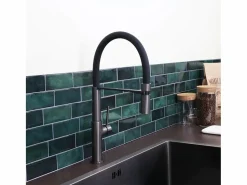 Online Essebagno Magneto Mezclador monomando de fregadero con teleducha metalizado Gris