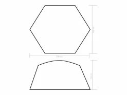 Discount Maison Exclusive Carpa para piscina de tela 590x520x250 cm Accesorio Piscina