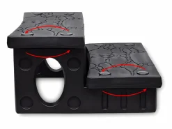 Sale Maison Exclusive Escalones para bañera de hidromasaje Negro